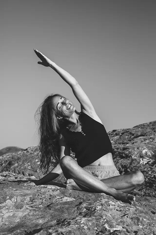 Ressourcement avec une professeure de yoga